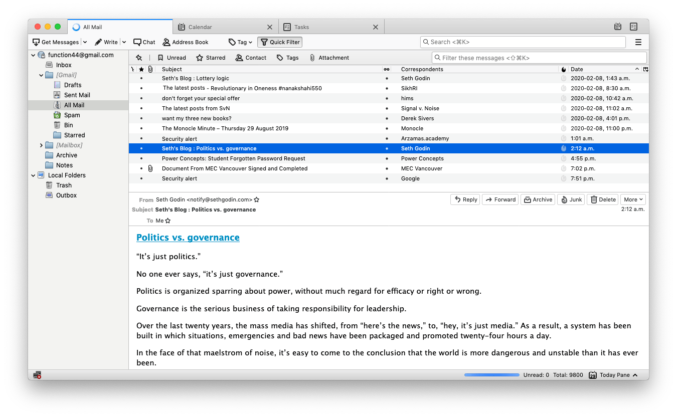 best pop mail client for mac